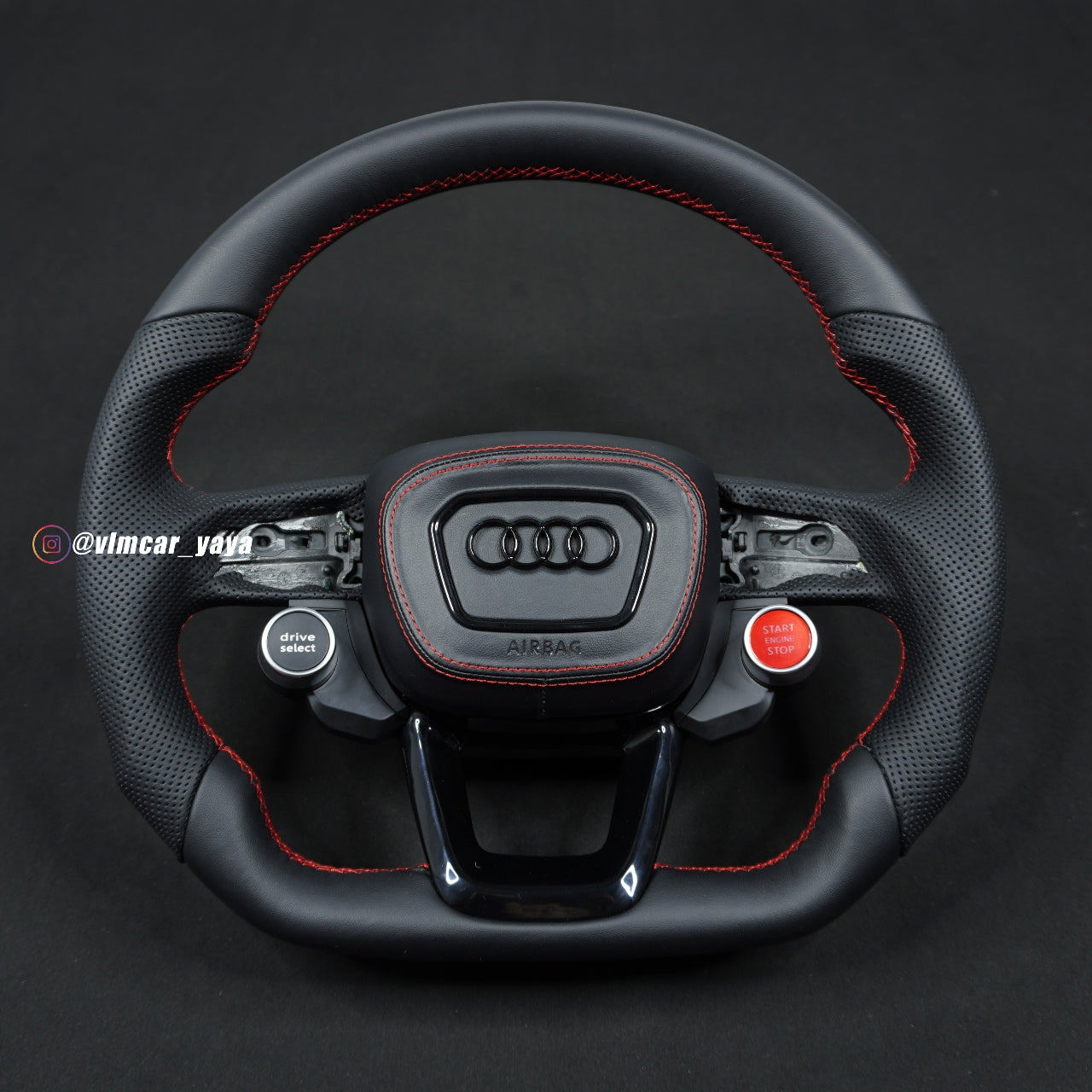 Private Custom Carbon Fiber Steering Wheel For Audi Q3 Q5 SQ8 RS5
