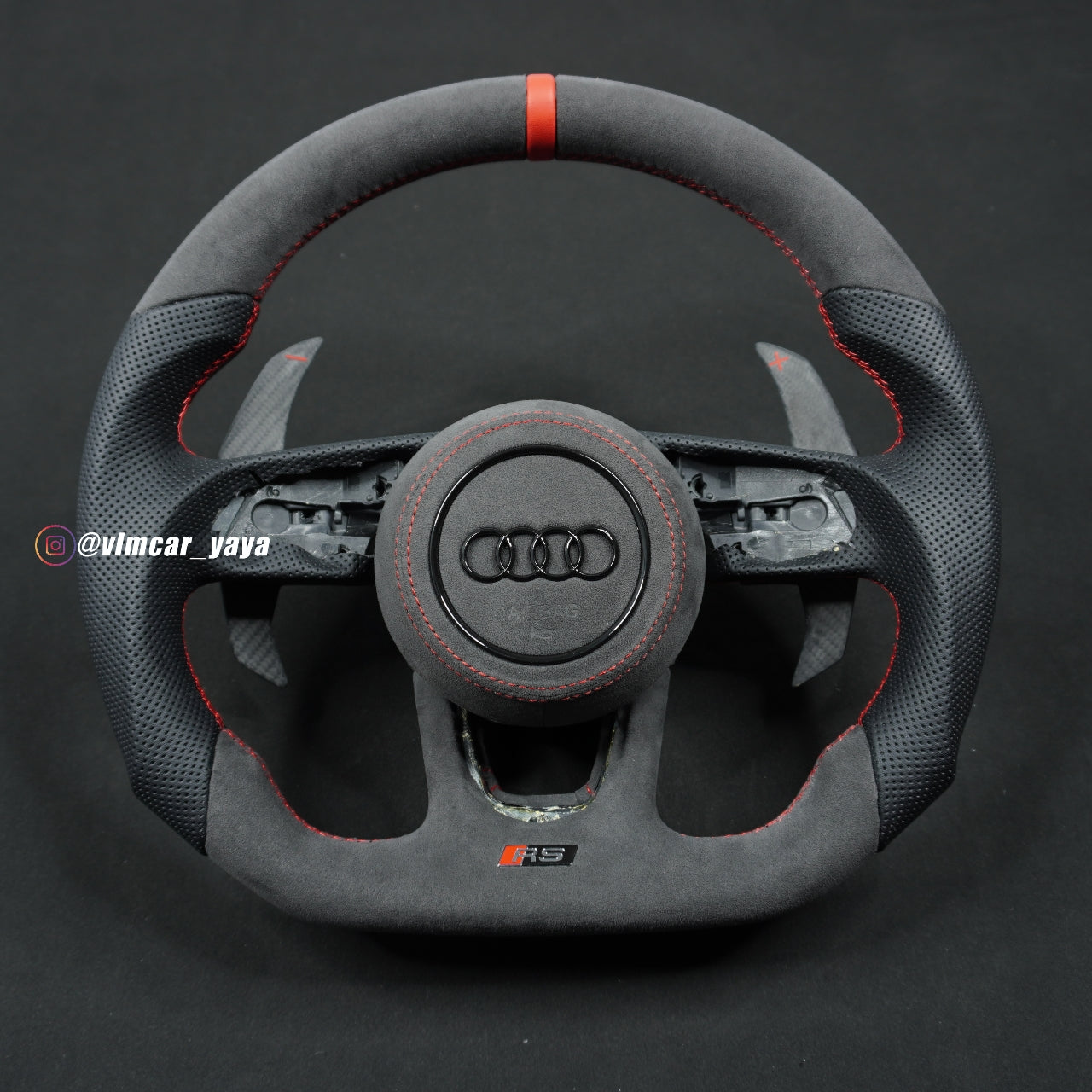 Private Custom Carbon Fiber Steering Wheel For Audi A4 A5 S3 S4 S5 RS3 RS4 RS7
