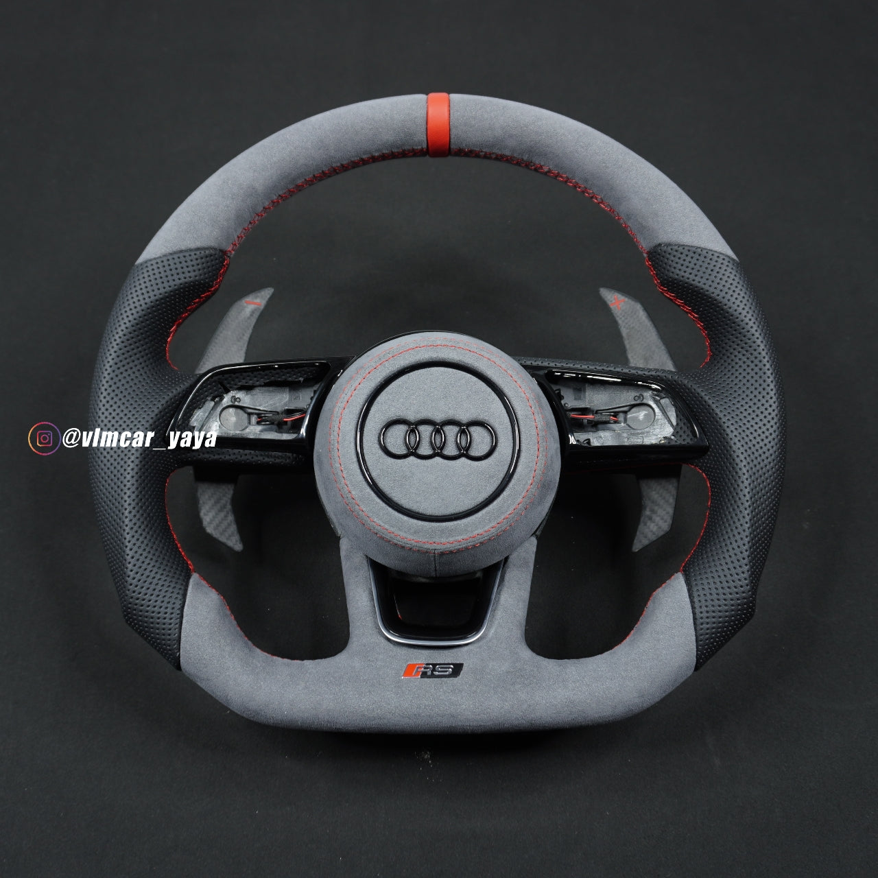 Private Custom Carbon Fiber Steering Wheel For Audi A4 A5 S3 S4 S5 RS3 RS4 RS7