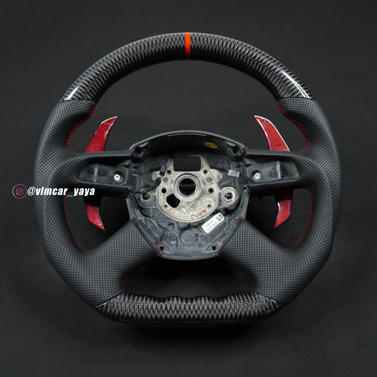 Private Custom Carbon Fiber Steering Wheel For Audi A3 A4 A6 RS Q5 Q7