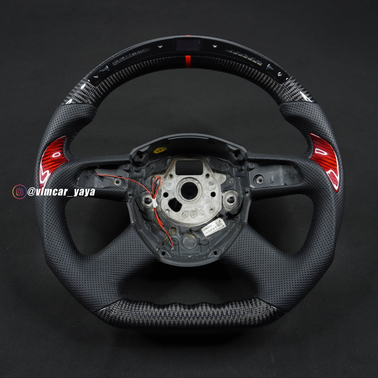 Private Custom Carbon Fiber Steering Wheel For Audi A3 A4 A6 RS Q5 Q7