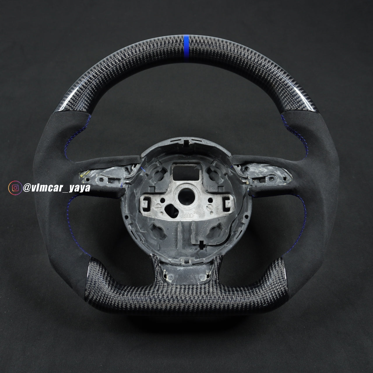Private Custom Carbon Fiber Steering Wheel For Audi A1 S1 S3 S4 S5 RS3 RS4 RS5 SQ5
