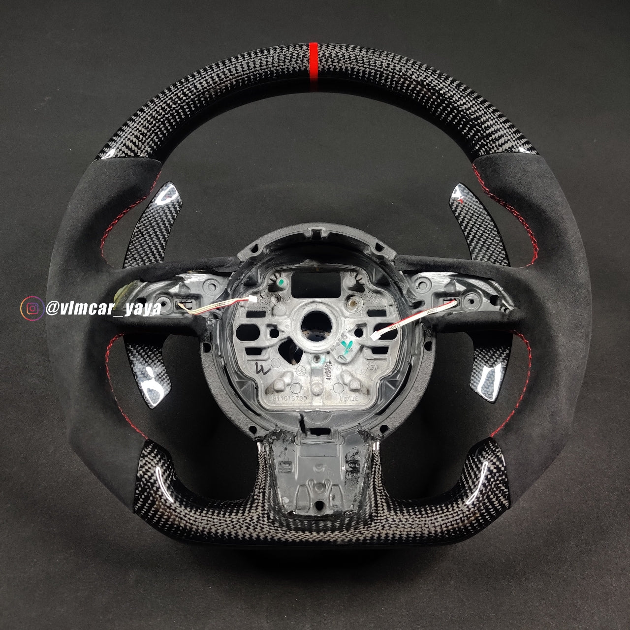 Private Custom Carbon Fiber Steering Wheel For Audi A1 A3 A4 A5 A6 A7 S6 S7 Q3