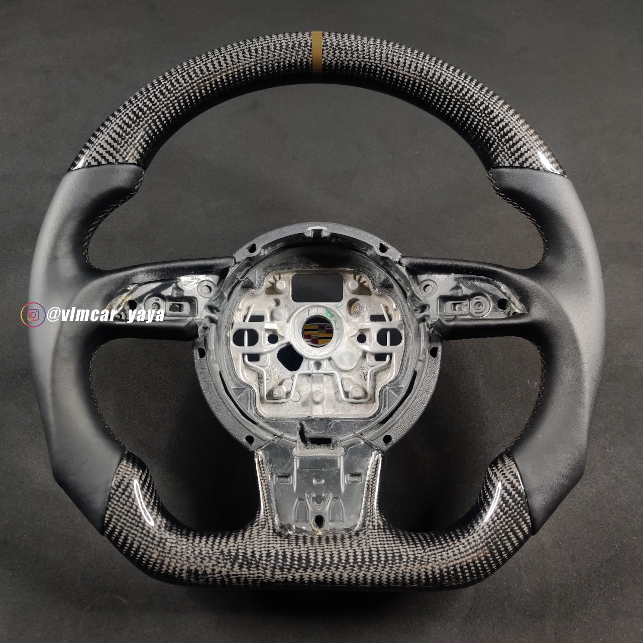 Private Custom Carbon Fiber Steering Wheel For Audi A1 A3 A4 A5 A6 A7 S6 S7 Q3