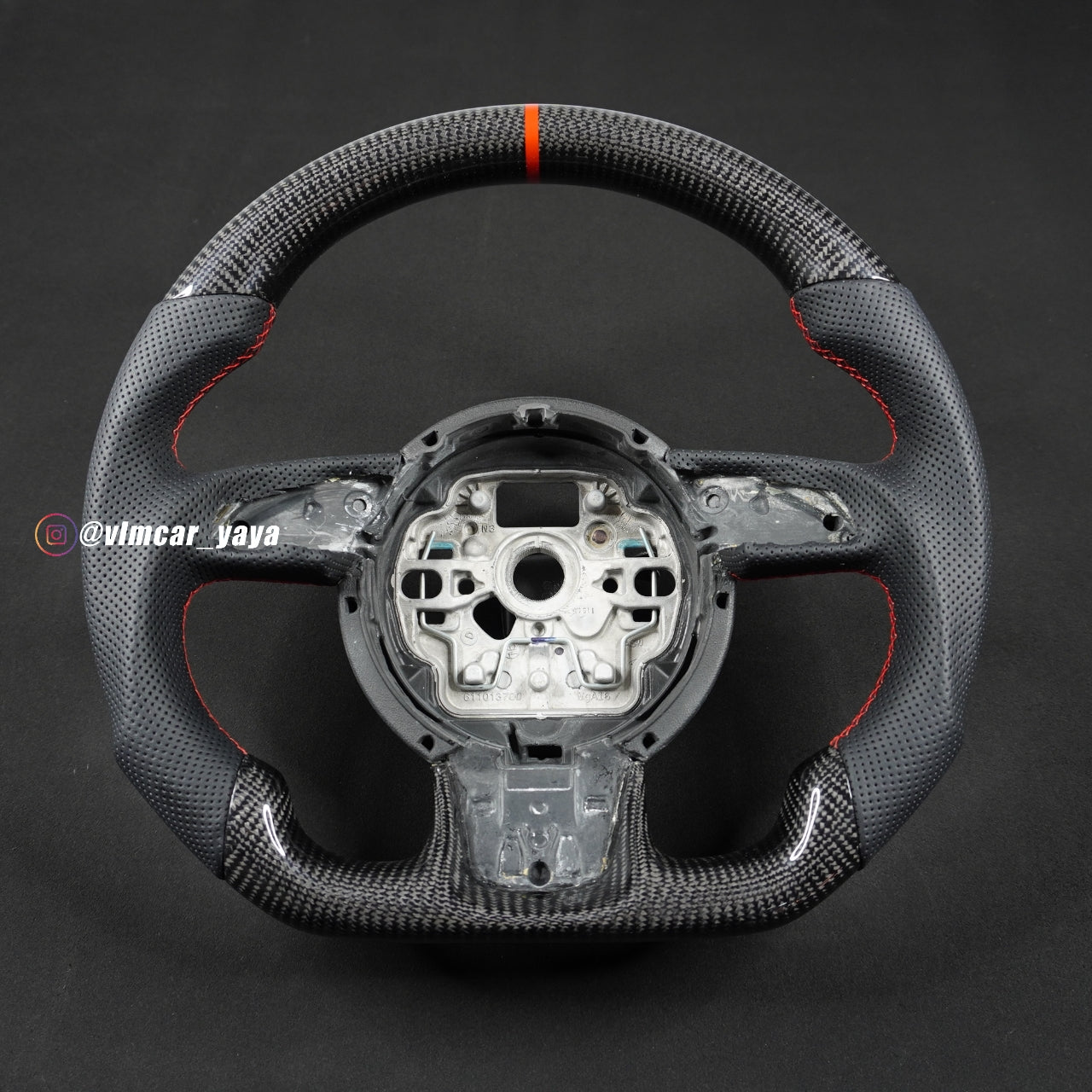 Private Custom Carbon Fiber Steering Wheel For Audi A1 A3 A4 A5 A6 A7 S6 S7 Q3