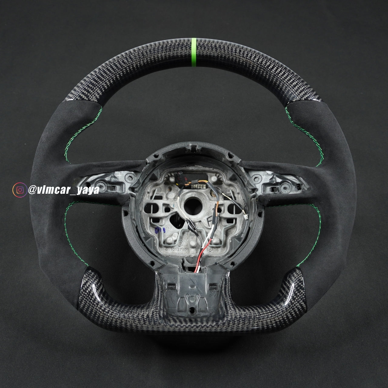 Private Custom Carbon Fiber Steering Wheel For Audi A1 A3 A4 A5 A6 A7 S6 S7 Q3