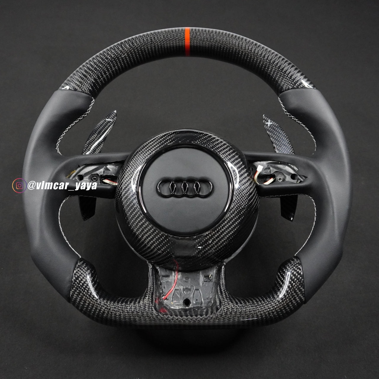 Private Custom Carbon Fiber Steering Wheel For Audi A1 A3 A4 A5 A6 A7 S6 S7 Q3