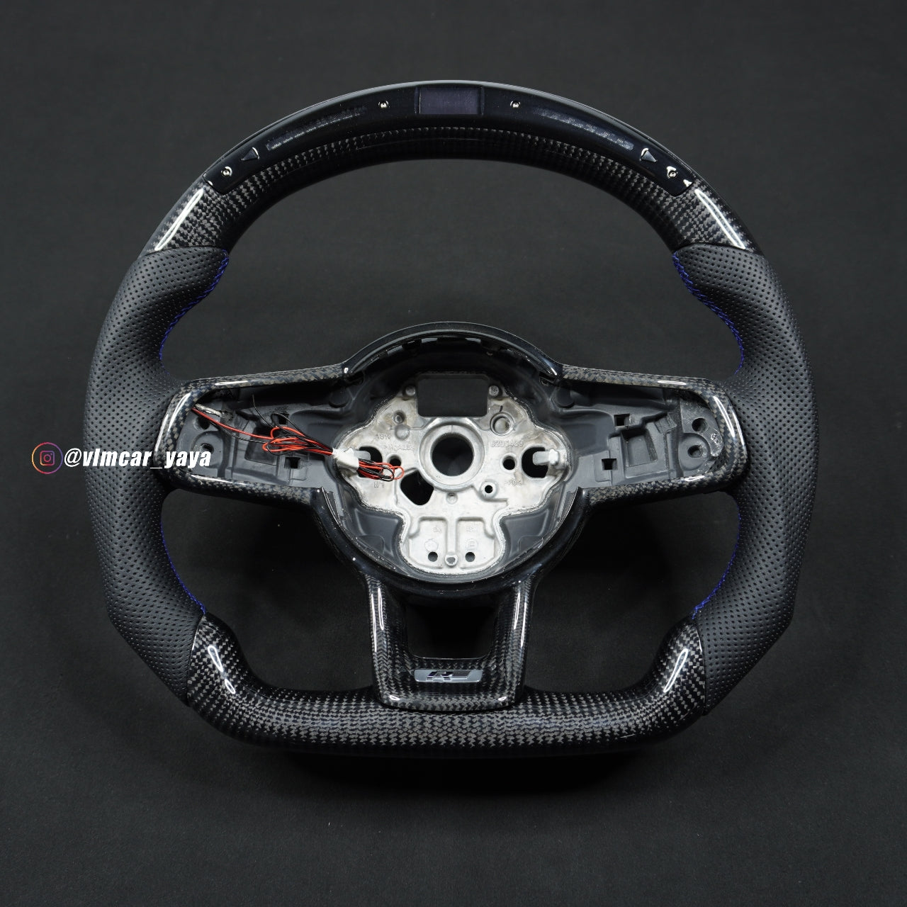 Private Custom Carbon Fiber Steering Wheel For Volkswagen Golf7 MK7 R GTI VW