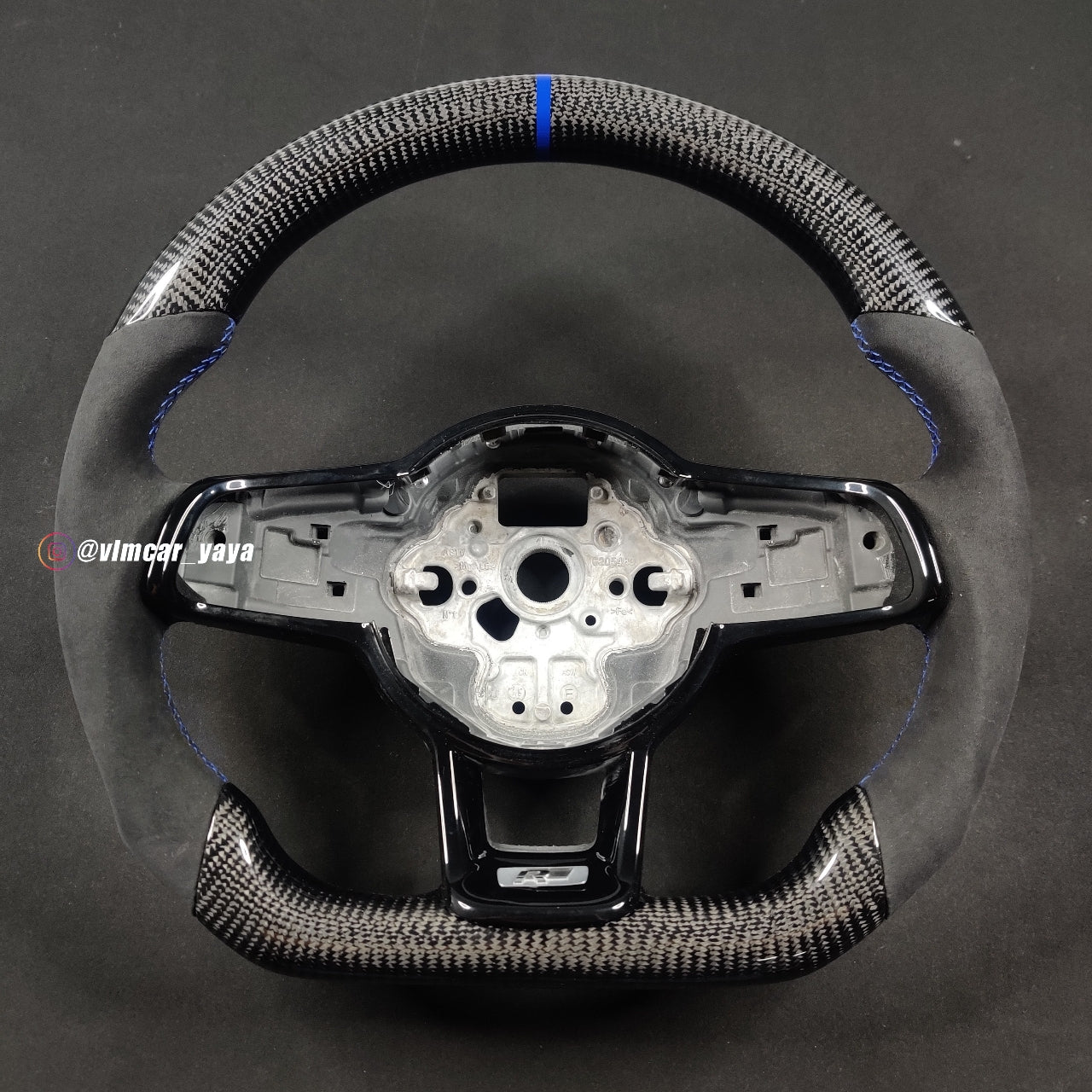 Private Custom Carbon Fiber Steering Wheel For Volkswagen Golf7 MK7 R GTI VW