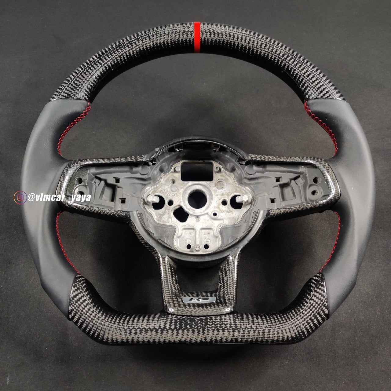 Private Custom Carbon Fiber Steering Wheel For Volkswagen Golf7 MK7 R GTI VW