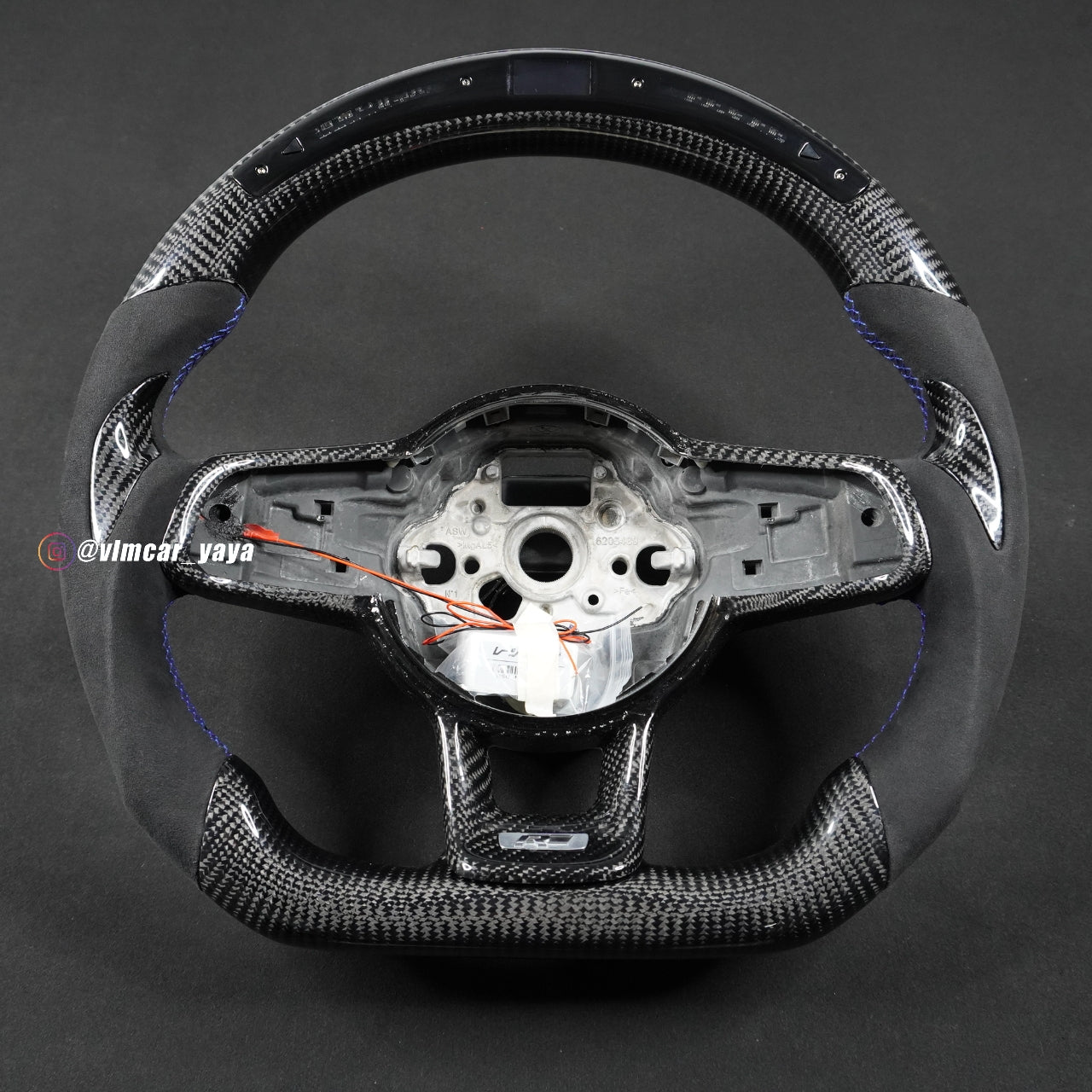 Private Custom Carbon Fiber Steering Wheel For Volkswagen Golf7 MK7 R GTI VW
