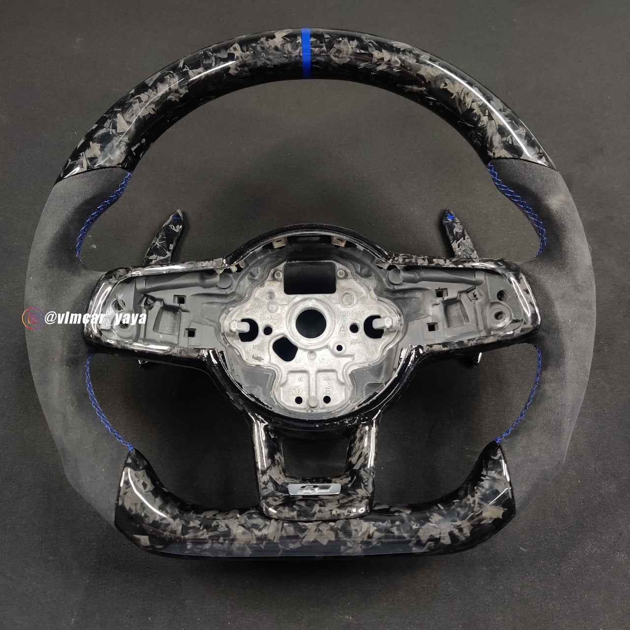 Private Custom Carbon Fiber Steering Wheel For Volkswagen Golf7 MK7 R GTI VW