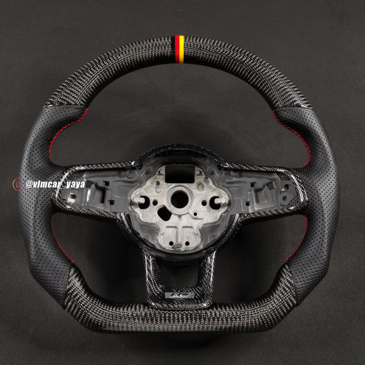 Private Custom Carbon Fiber Steering Wheel For Volkswagen Golf7 MK7 R GTI VW
