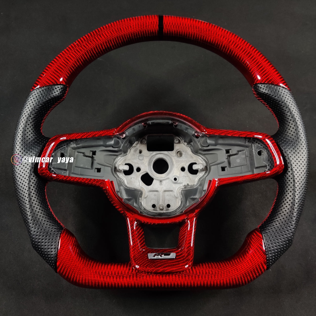 Private Custom Carbon Fiber Steering Wheel For Volkswagen Golf7 MK7 R GTI VW