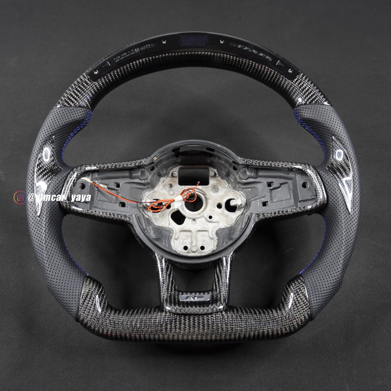 Private Custom Carbon Fiber Steering Wheel For Volkswagen Golf7 MK7 R GTI VW