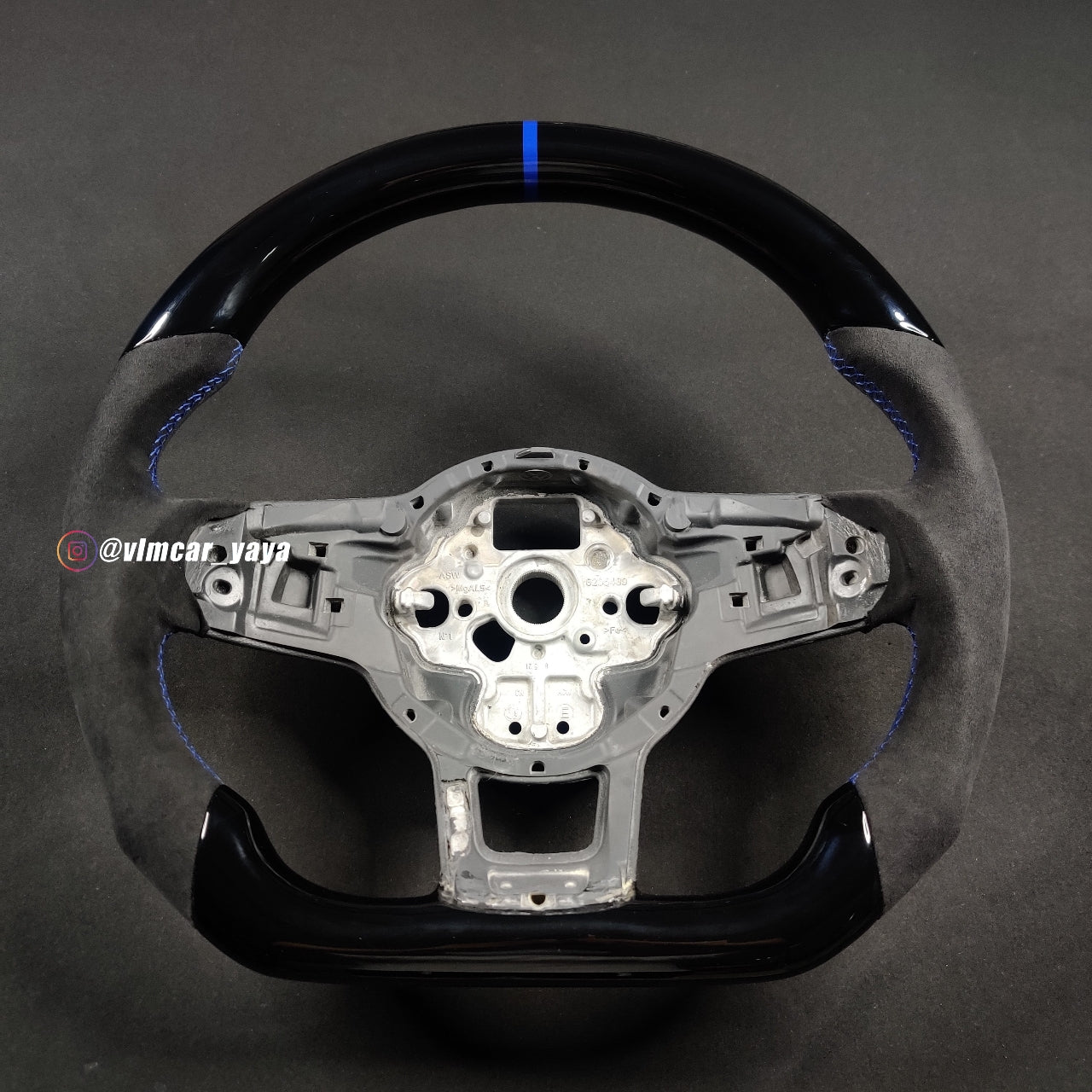 Private Custom Carbon Fiber Steering Wheel For Volkswagen Golf7 MK7 R GTI VW