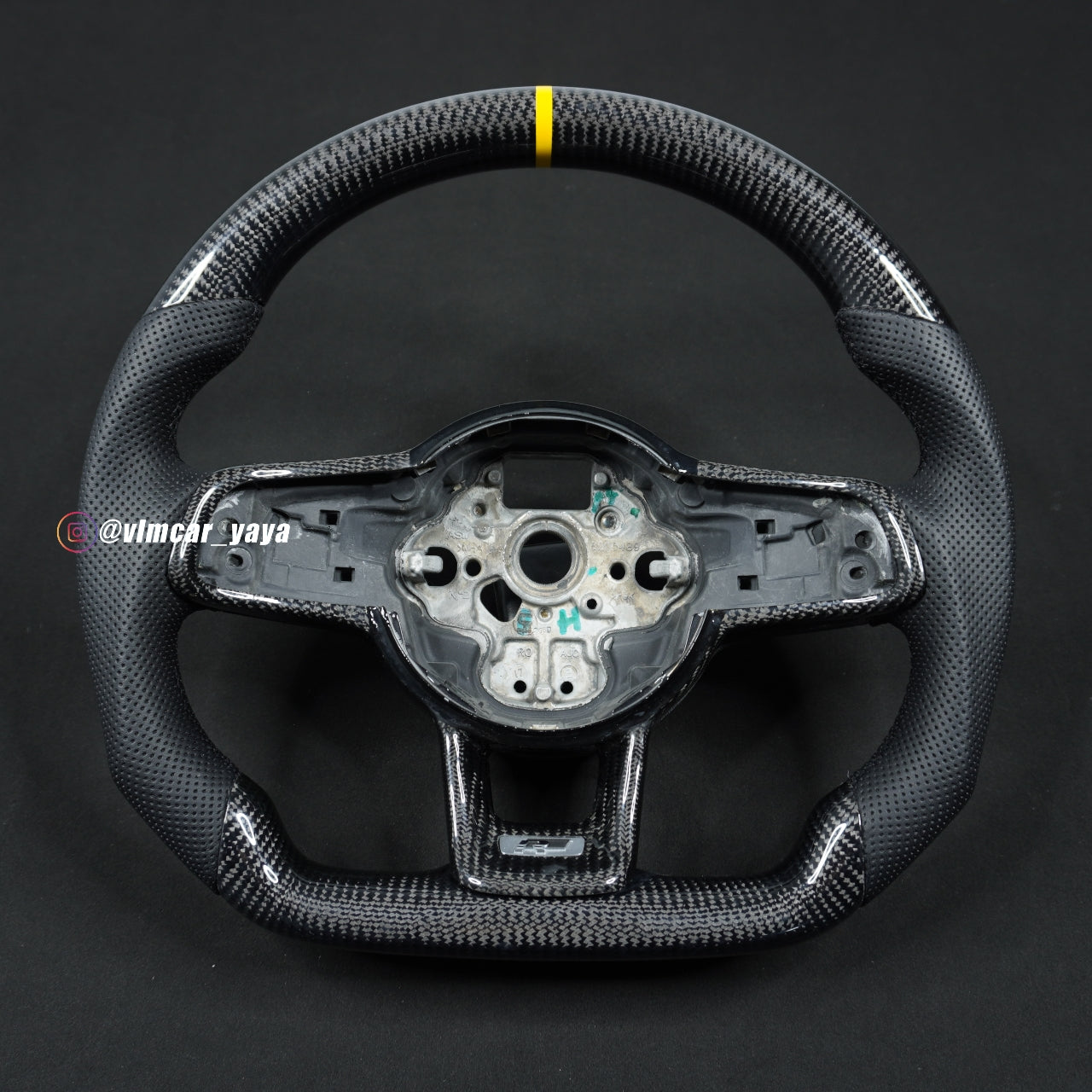 Private Custom Carbon Fiber Steering Wheel For Volkswagen Golf7 MK7 R GTI VW