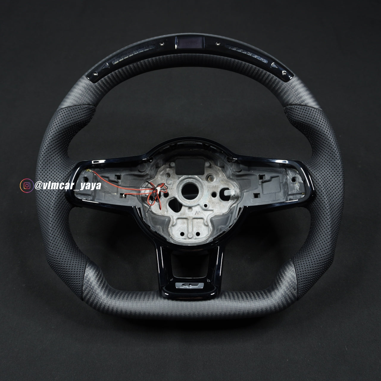 Private Custom Carbon Fiber Steering Wheel For Volkswagen Golf7 MK7 R GTI VW
