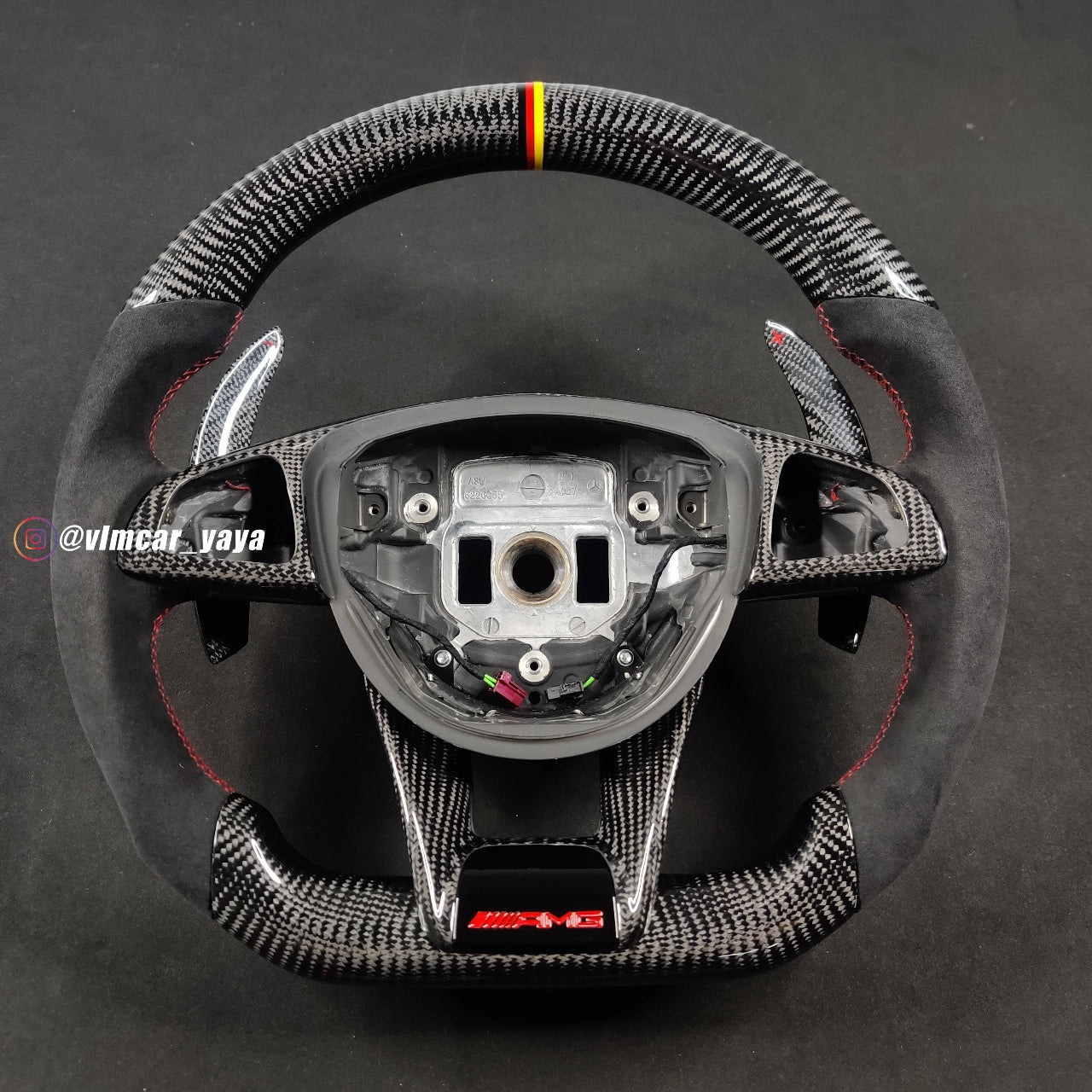 Private Custom Carbon Fiber Steering Wheel For Benz C-class CLA GLA W205 W117 W176