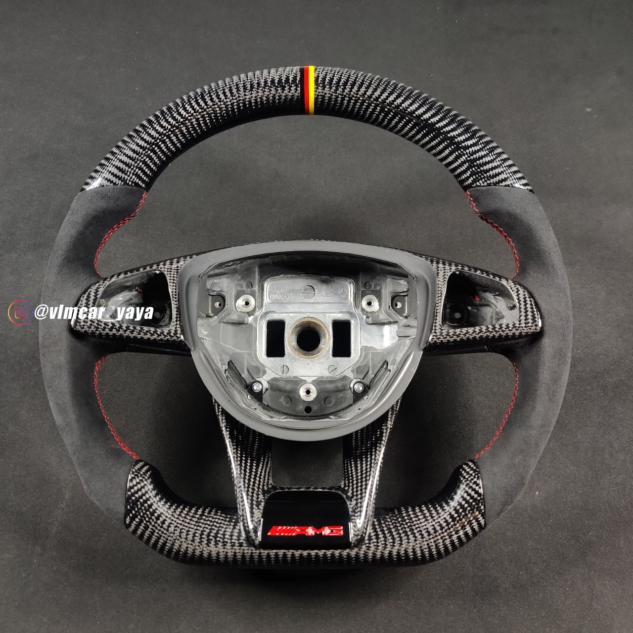 Private Custom Carbon Fiber Steering Wheel For Benz C-class CLA GLA W205 W117 W176