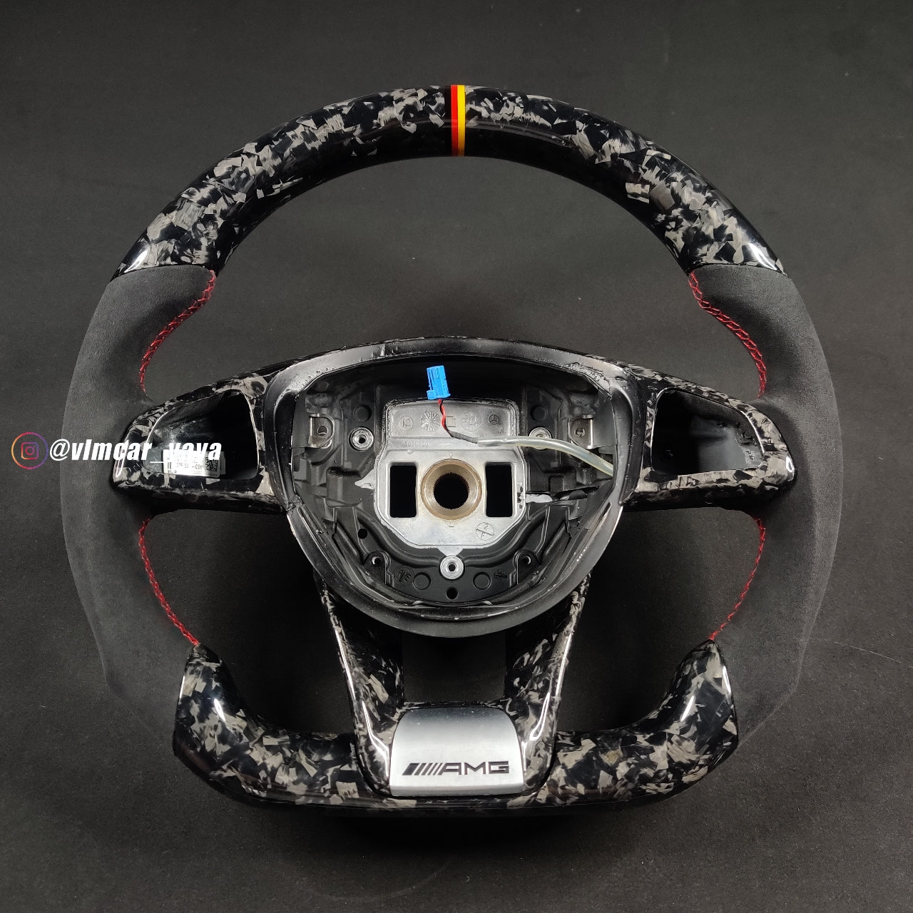 Private Custom Carbon Fiber Steering Wheel For Benz C-class CLA GLA W205 W117 W176