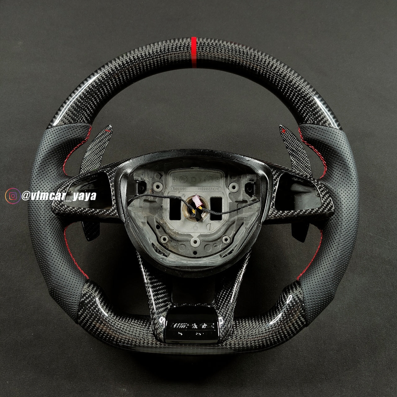 Private Custom Carbon Fiber Steering Wheel For Benz C-class CLA GLA W205 W117 W176