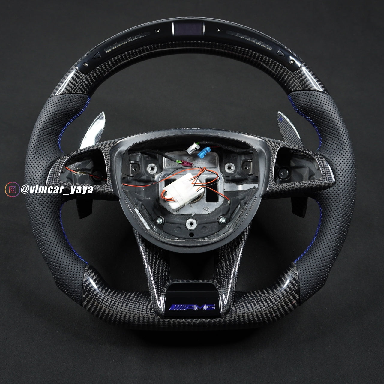Private Custom Carbon Fiber Steering Wheel For Benz C-class CLA GLA W205 W117 W176