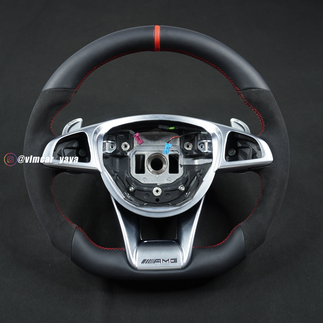 Private Custom Carbon Fiber Steering Wheel For Benz C-class CLA GLA W205 W117 W176