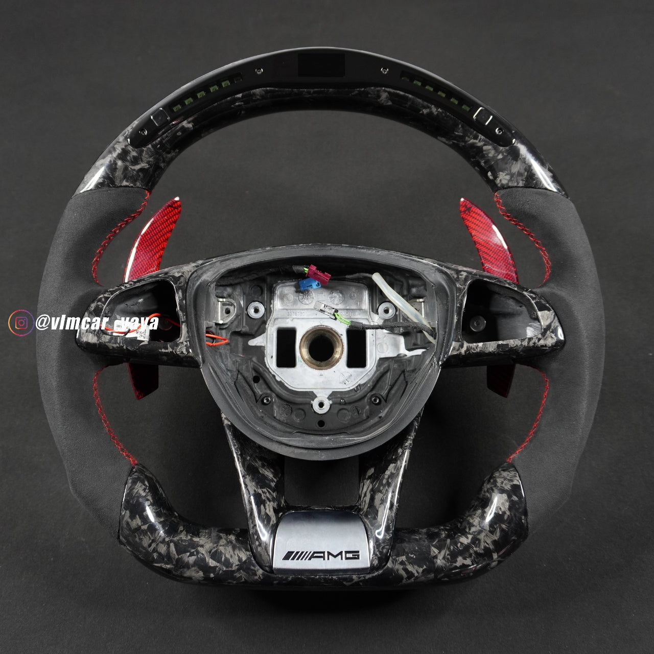 Private Custom Carbon Fiber Steering Wheel For Benz C-class CLA GLA W205 W117 W176