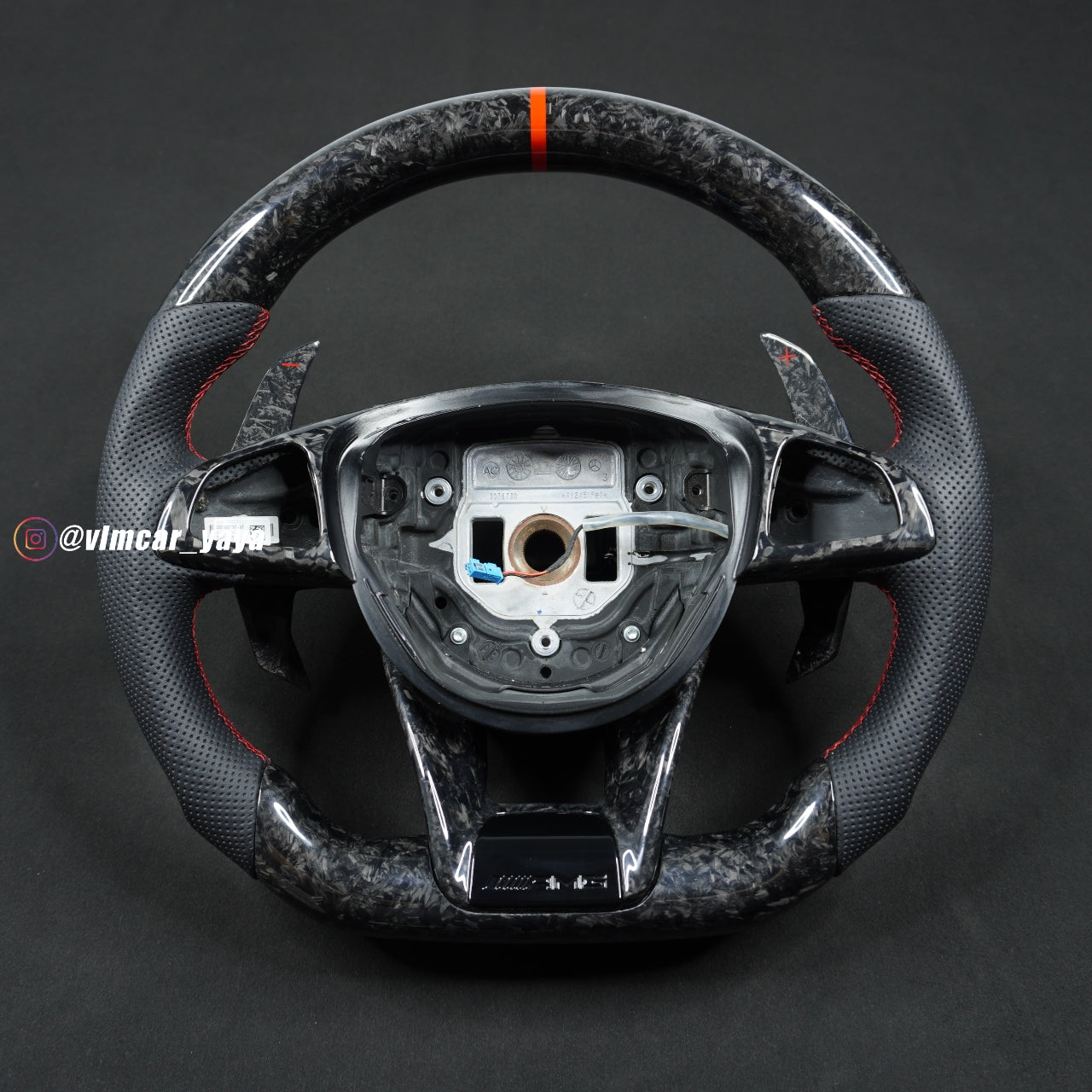 Private Custom Carbon Fiber Steering Wheel For Benz C-class CLA GLA W205 W117 W176