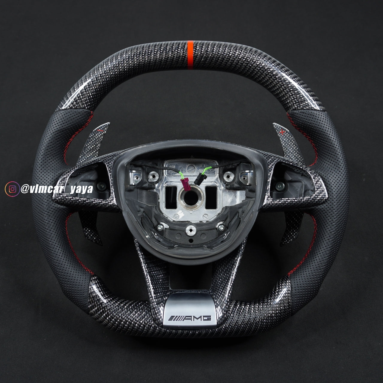 Private Custom Carbon Fiber Steering Wheel For Benz C-class CLA GLA W205 W117 W176