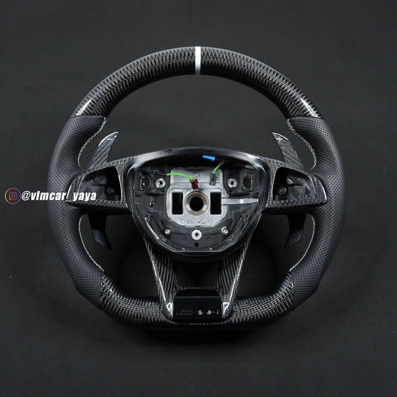 Private Custom Carbon Fiber Steering Wheel For Benz C-class CLA GLA W205 W117 W176