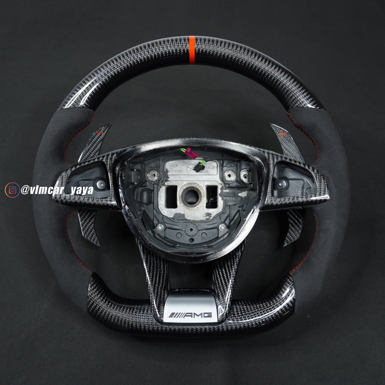 Private Custom Carbon Fiber Steering Wheel For Benz C-class CLA GLA W205 W117 W176