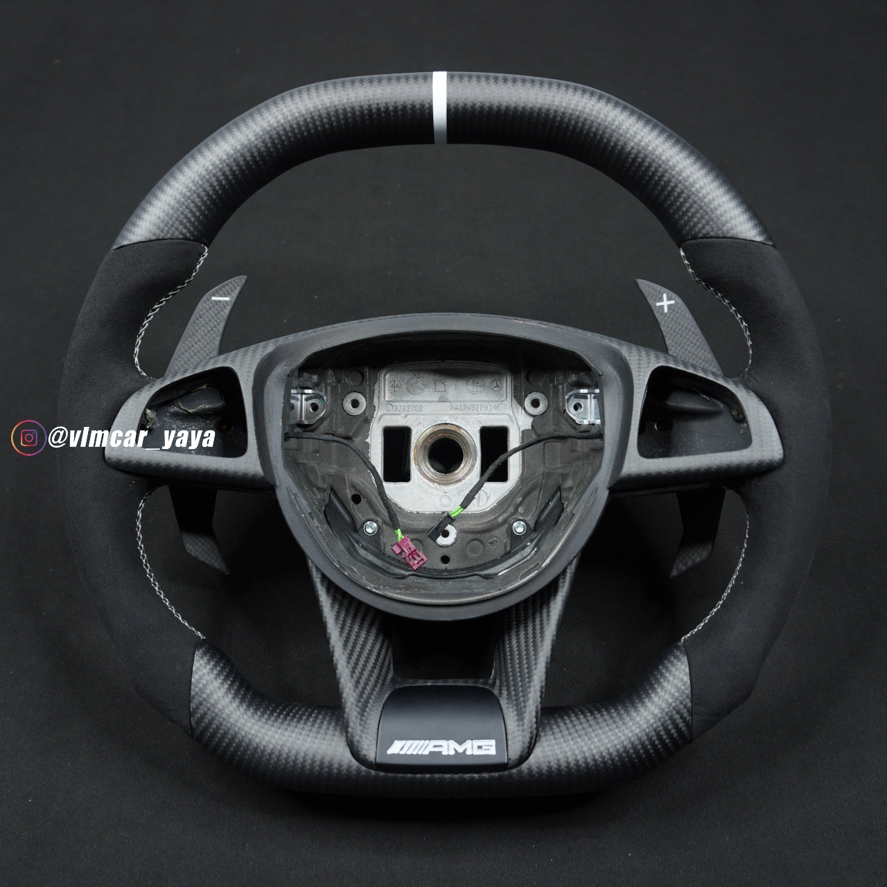 Private Custom Carbon Fiber Steering Wheel For Benz C-class CLA GLA W205 W117 W176