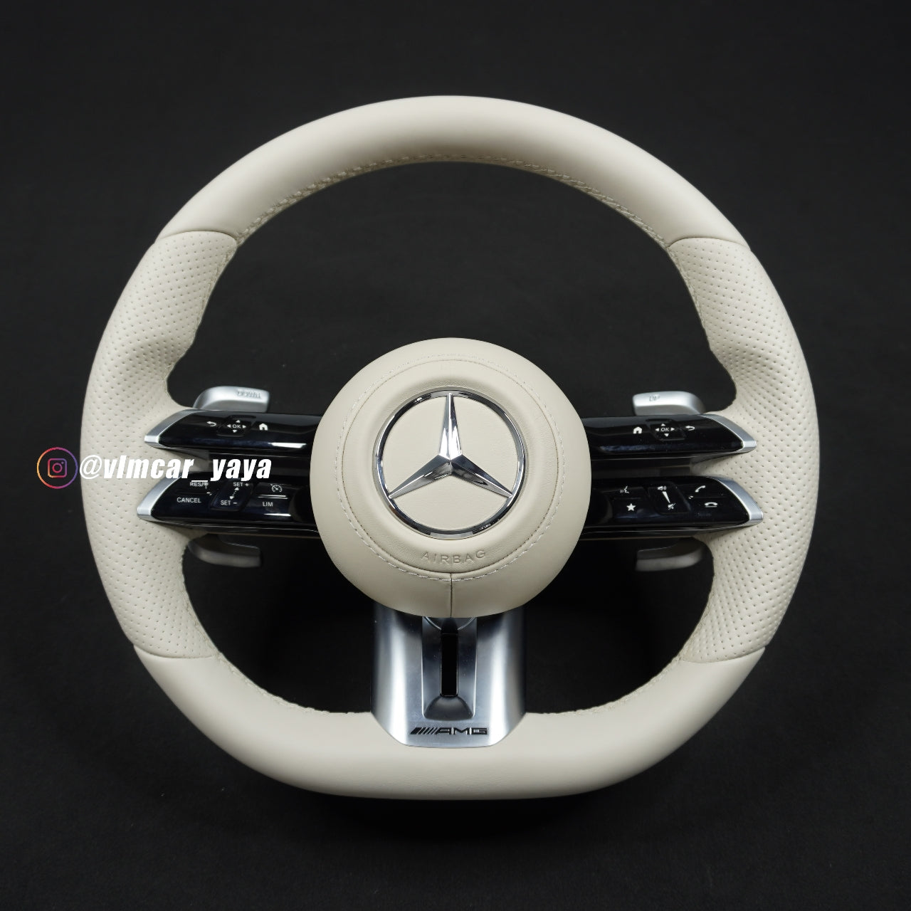 Private Custom Carbon Fiber Steering Wheel For Mercedes Benz AMG W204 W212 W221 W222 W223 AMG S63 G63 G55 Racing Wheel