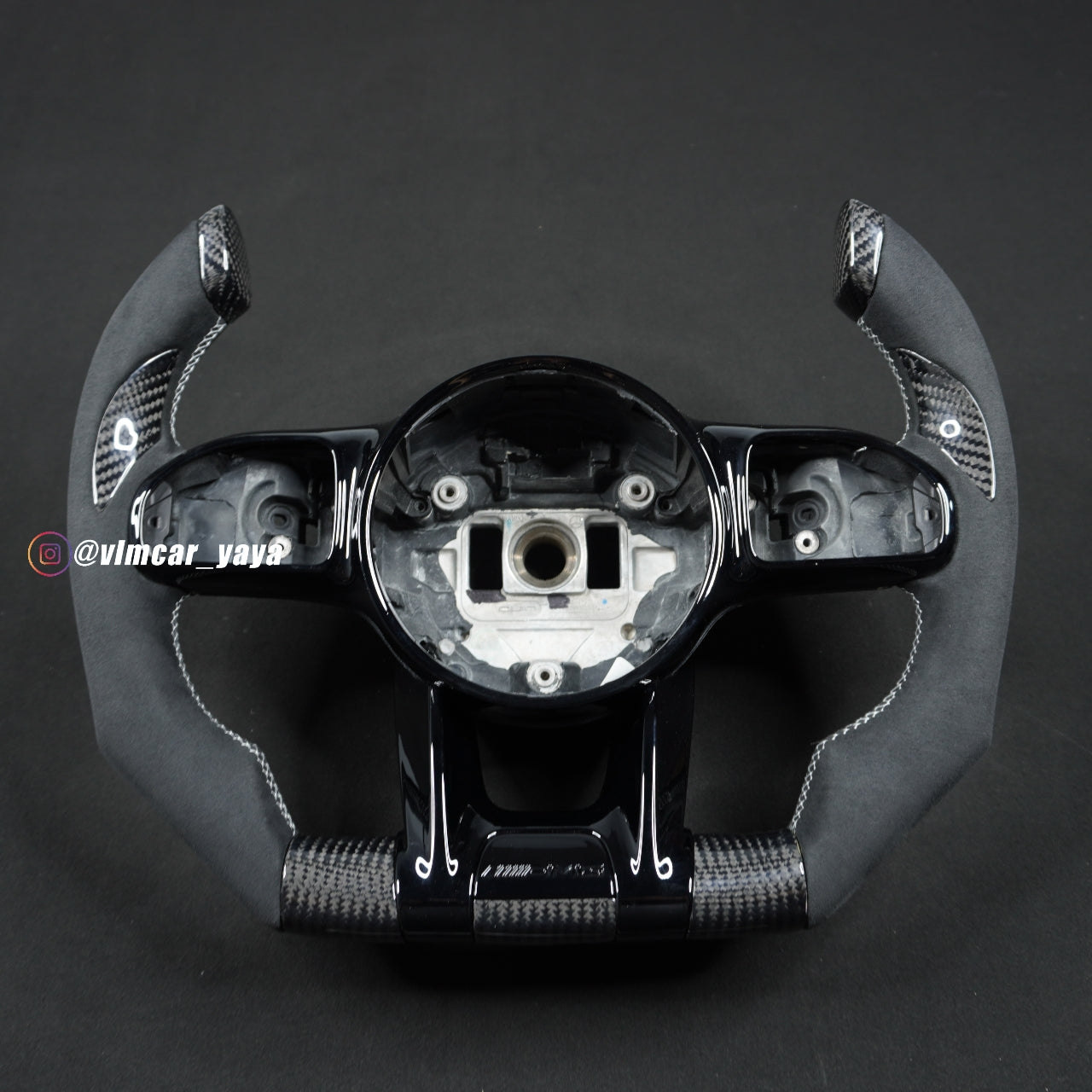 Private Custom Carbon Fiber Steering Wheel For Mercedes Benz C/ E / S / G AMG / Old  Model to New AMG 809