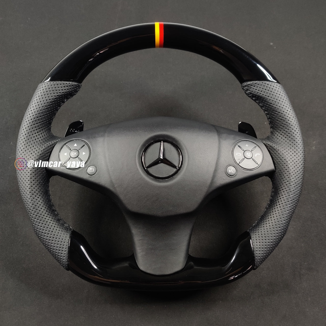 Private Custom Carbon Fiber Steering Wheel For Mercedes Benz W212