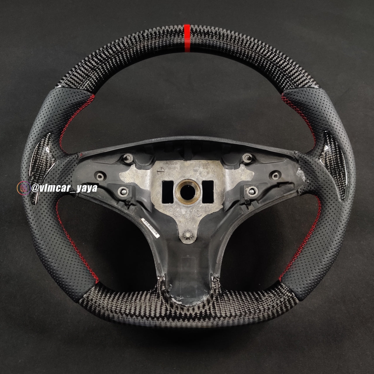 Private Custom Carbon Fiber Steering Wheel For Mercedes Benz W212