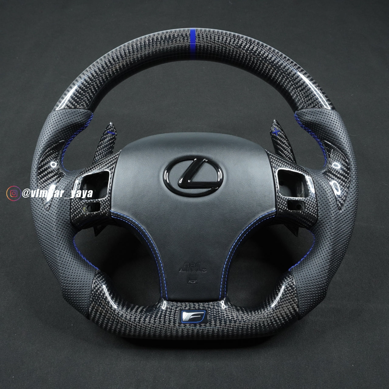Private Custom Carbon Fiber Steering Wheel For Lexus IS250