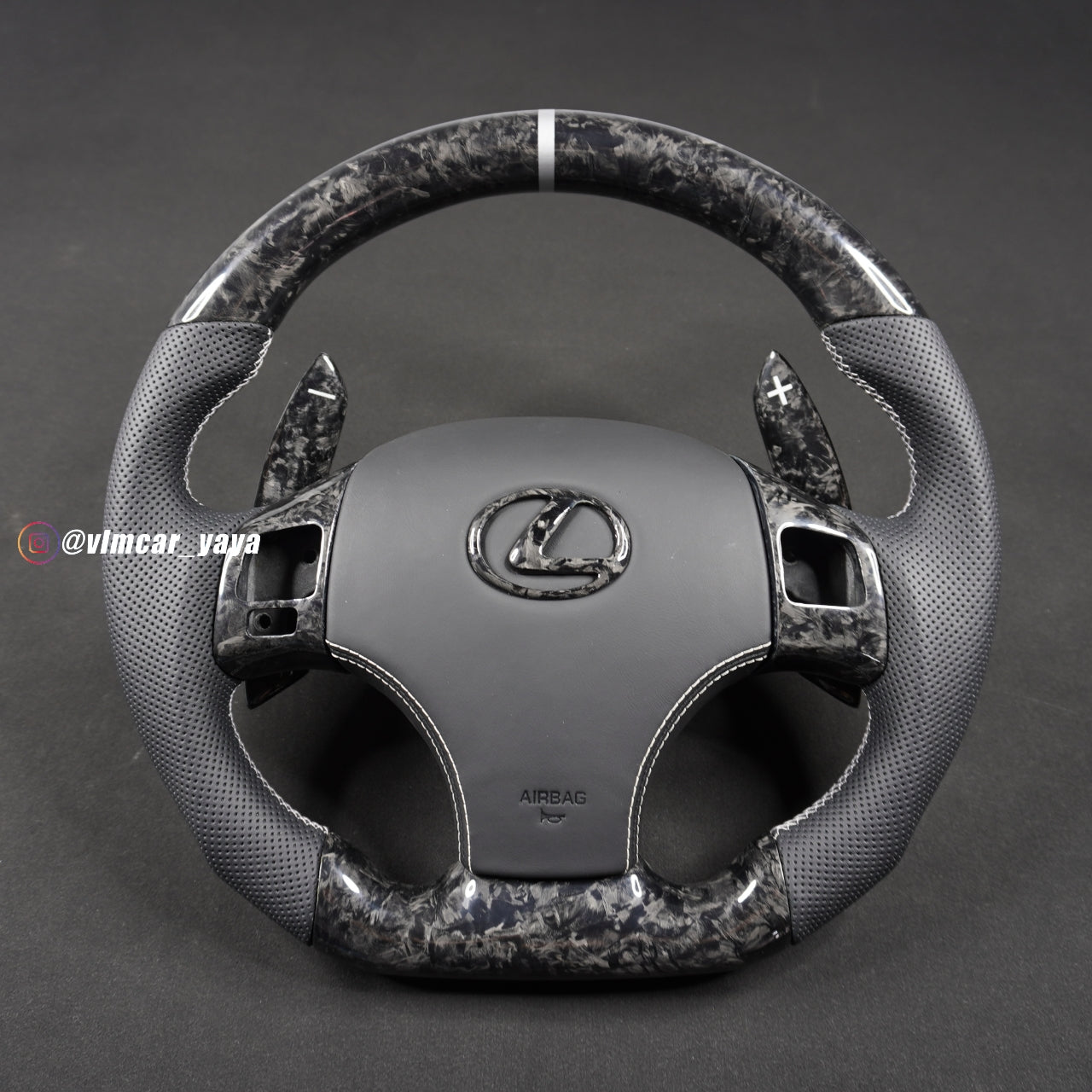 Private Custom Carbon Fiber Steering Wheel For Lexus IS250