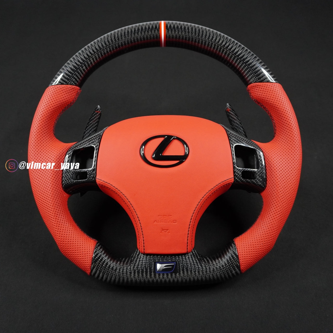 Private Custom Carbon Fiber Steering Wheel For Lexus IS250