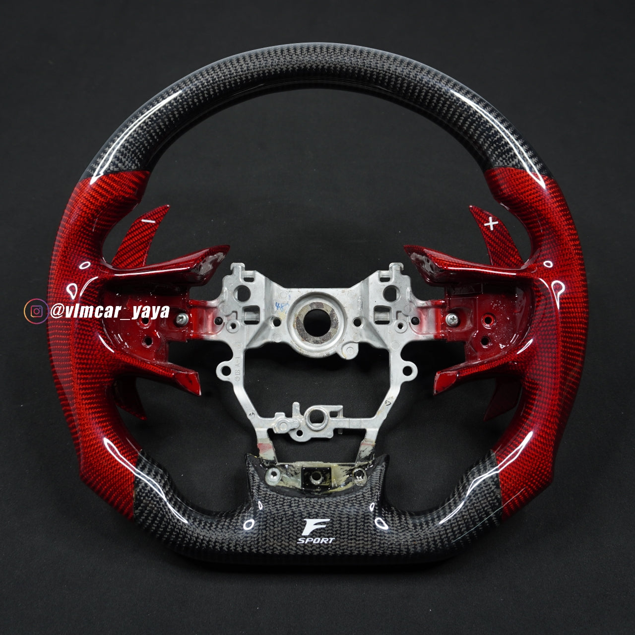 Private Custom Carbon Fiber Steering Wheel For Lexus ES / GS / LM / GX / ES / RX / LX