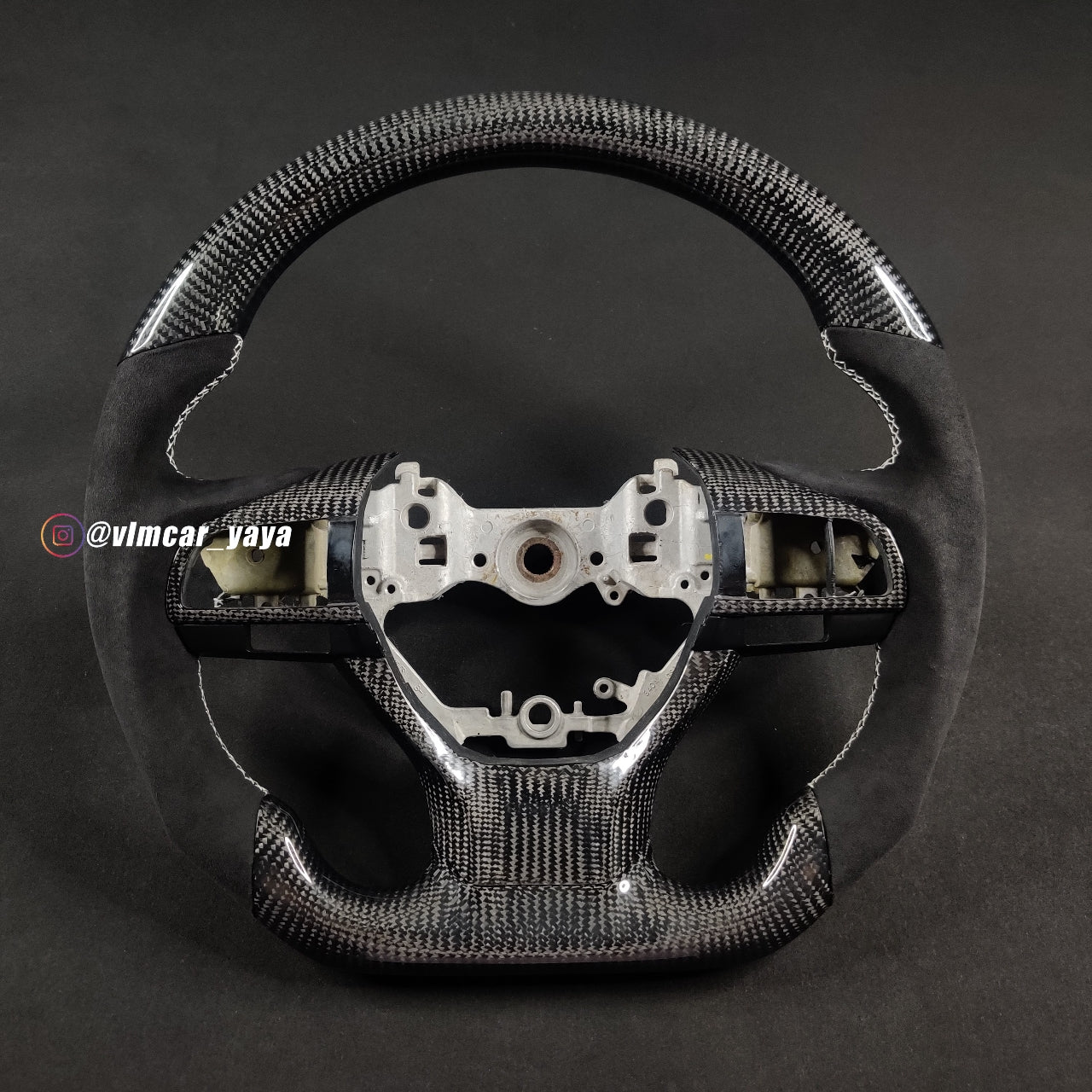 Private Custom Carbon Fiber Steering Wheel For Lexus ES / GS / LM / GX / ES / RX / LX