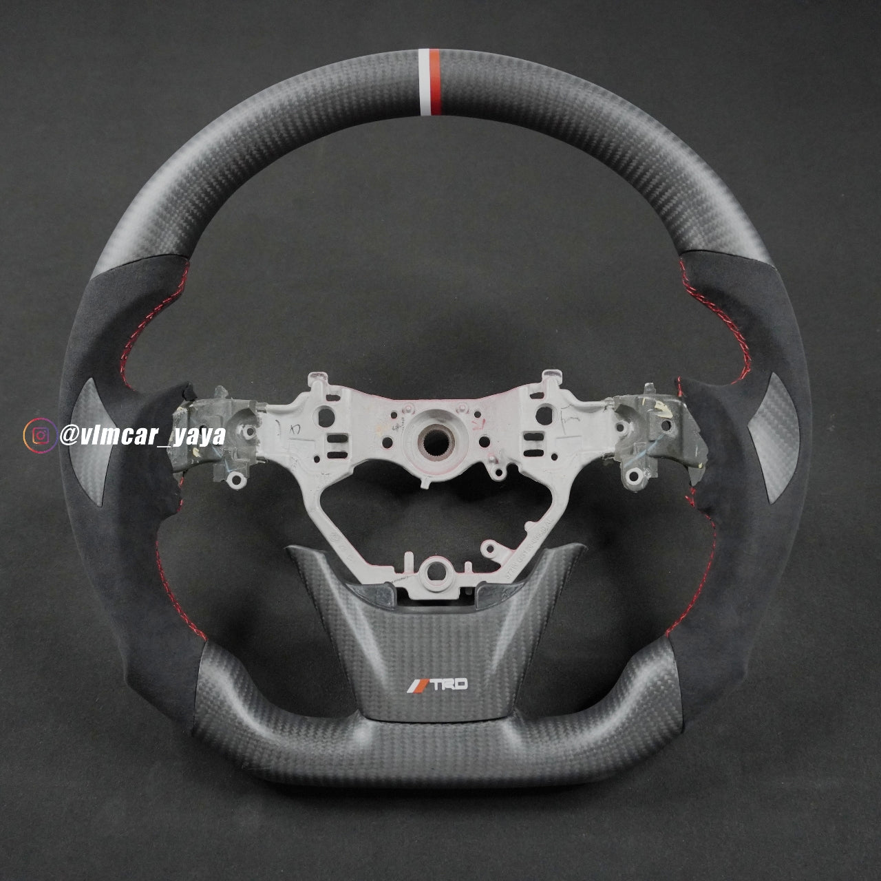 Private Custom Carbon Fiber Steering Wheel For Toyota Camry / Avalon