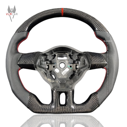 Private Custom Carbon Fiber Steering Wheel For Volkswagen Normal MK6 Golf6 VW