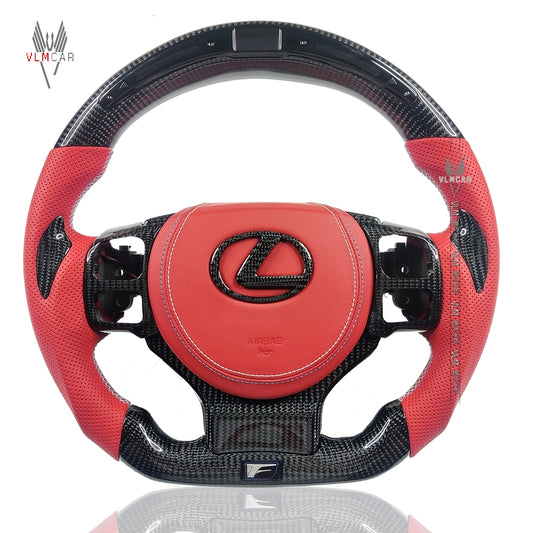 Private Custom Carbon Fiber Steering Wheel For Lexus IS / ISF / RC / RCF / GSF