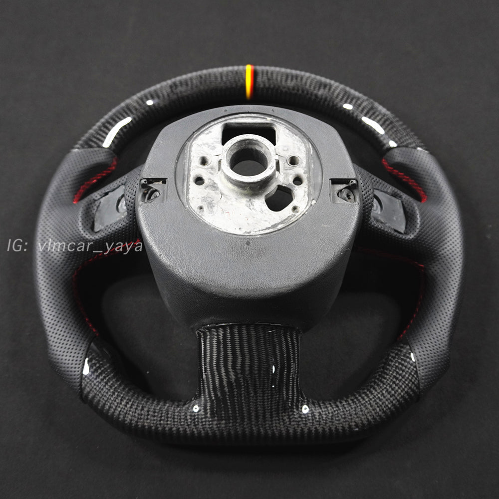 Private Custom Carbon Fiber Steering Wheel For Audi A3 A4 A5 S4 S5 S6 RS4 RS5 Q5 Q7