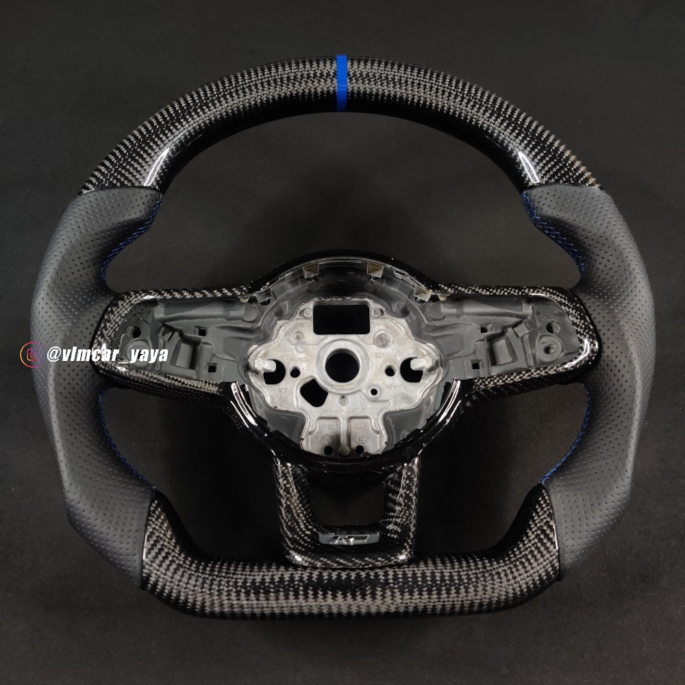 Private Custom Carbon Fiber Steering Wheel For Volkswagen Golf7 MK7 R GTI VW