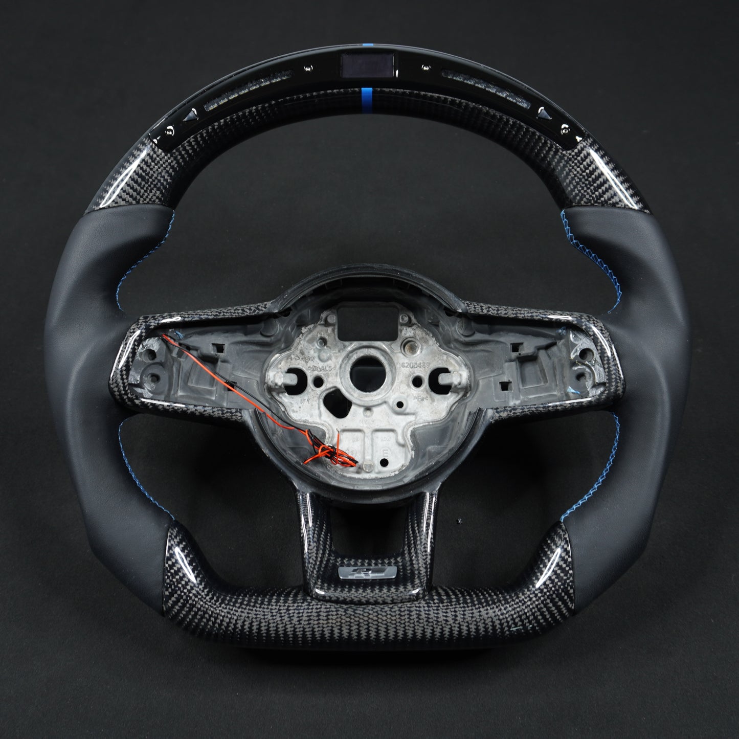 Private Custom Carbon Fiber Steering Wheel For Volkswagen Golf7 MK7R GTI VW